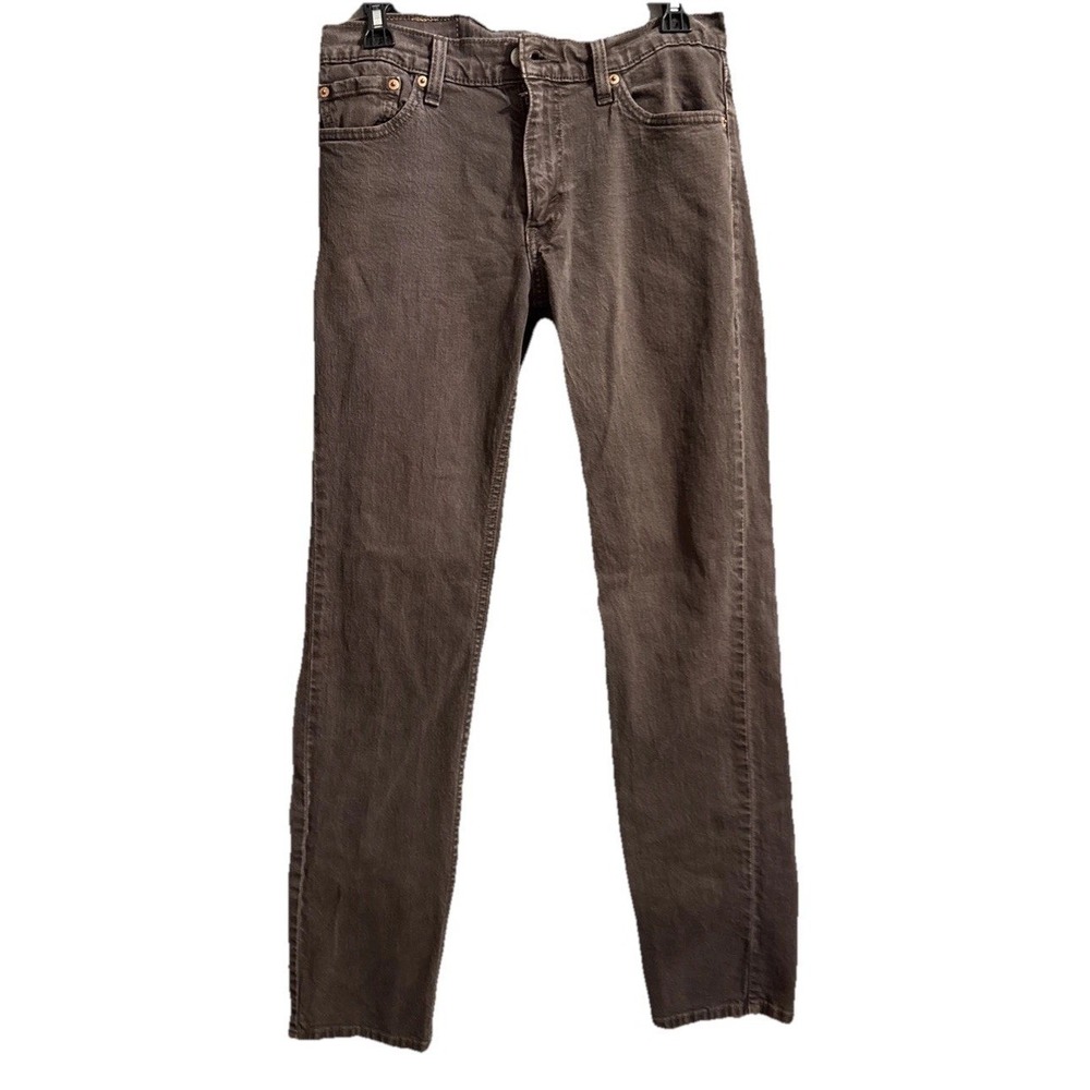 Levi's Men's 511 Modern Slim Fit Not So Skinny Jeans Brown Size 30x32